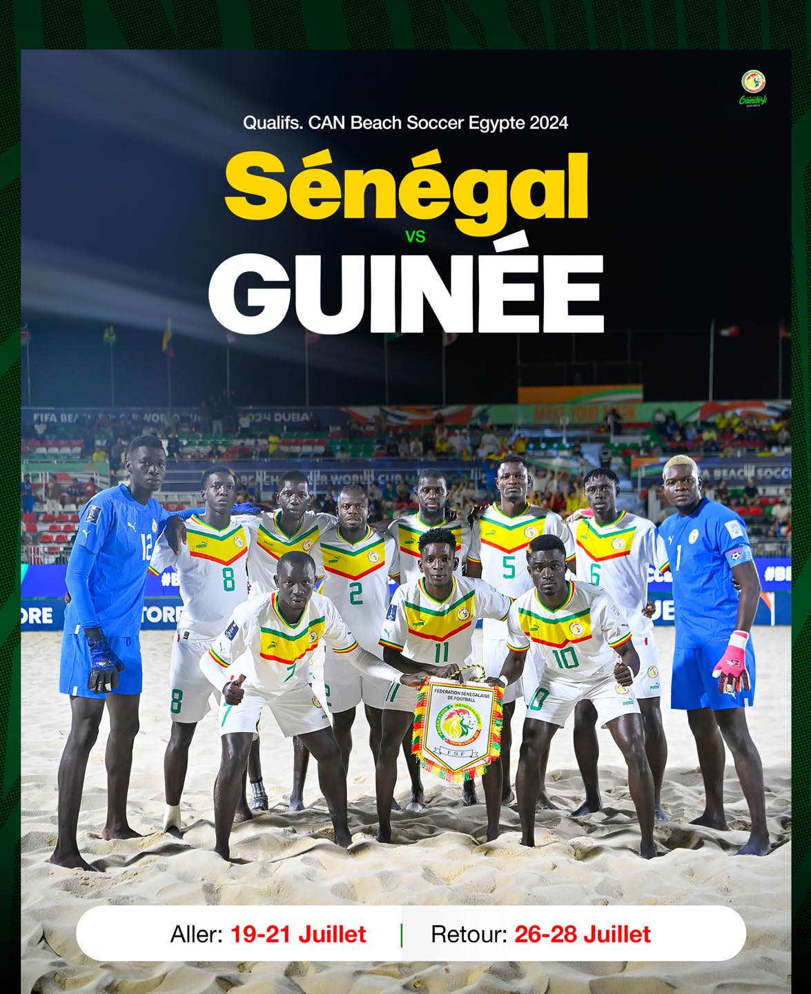 Qualifications Can Beach Soccer Double Confrontation Entre Le