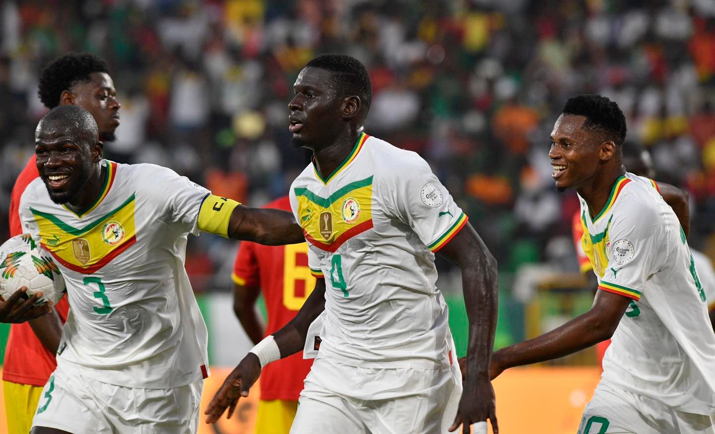 CAN 2023 Le S N Gal Bat La Guin E 2 0 Et Reste La T Te Du Groupe C   Photo Victoire Senegal 