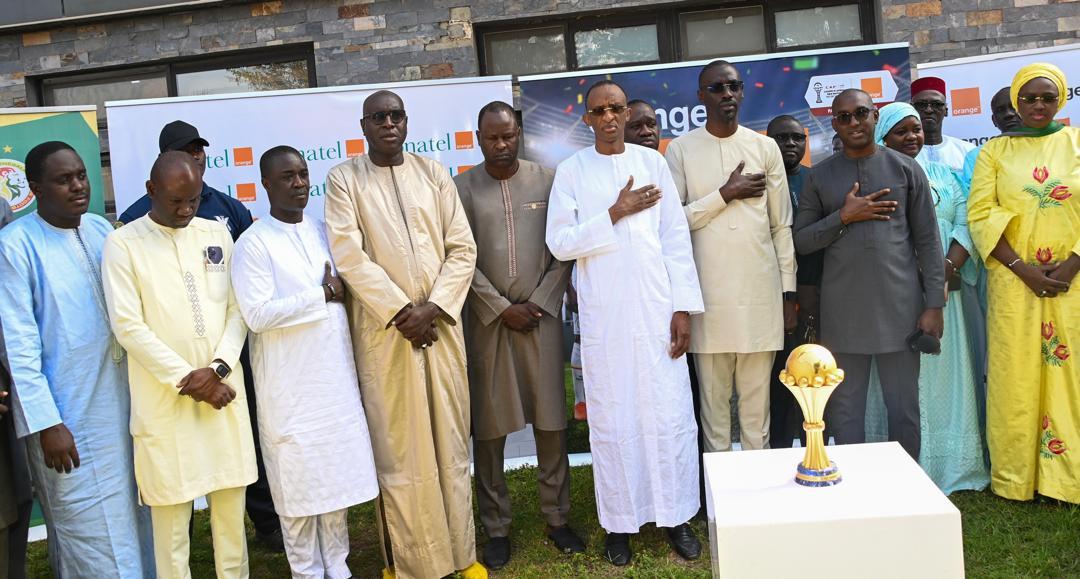 Le trophée de la Coupe d&rsquo;Afrique arrive à Orange