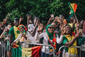 Les Lions du Sénégal accueillis chaleureusement à leur arrivée dans le New Jersey