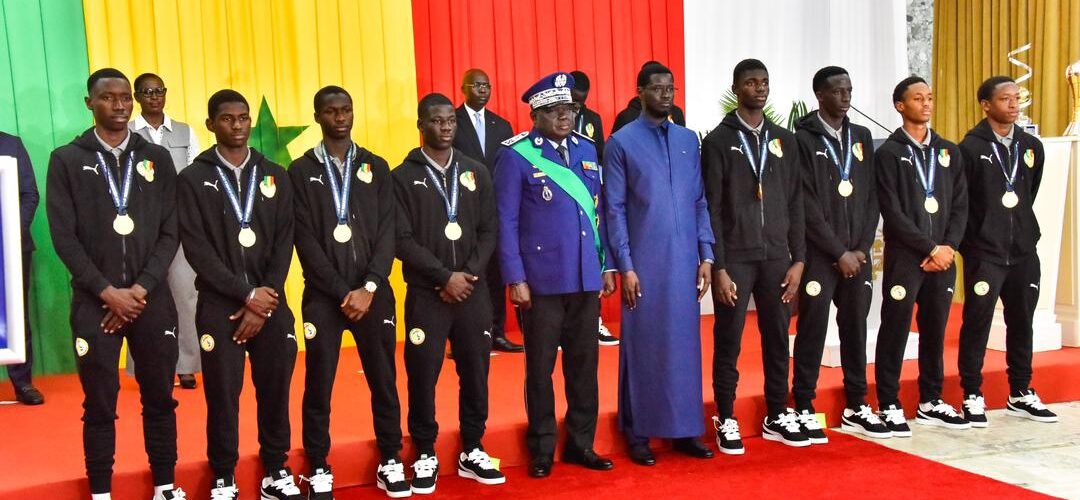 Les U15 et les U17 honorés par le chef de l’Etat