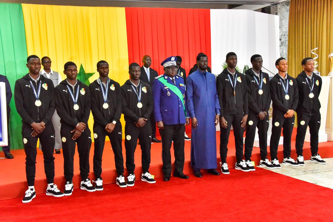 Les U15 et les U17 honorés par le chef de l’Etat