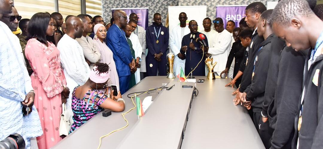 La BNDE honore les champions d’Afrique U17